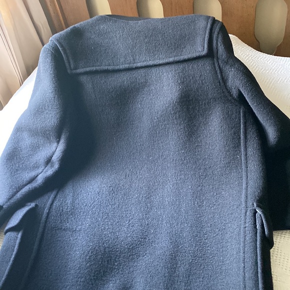 Vintage Burberry London Wool Duffle Coat with Hood Novacheck Lining - Picture 13 of 16